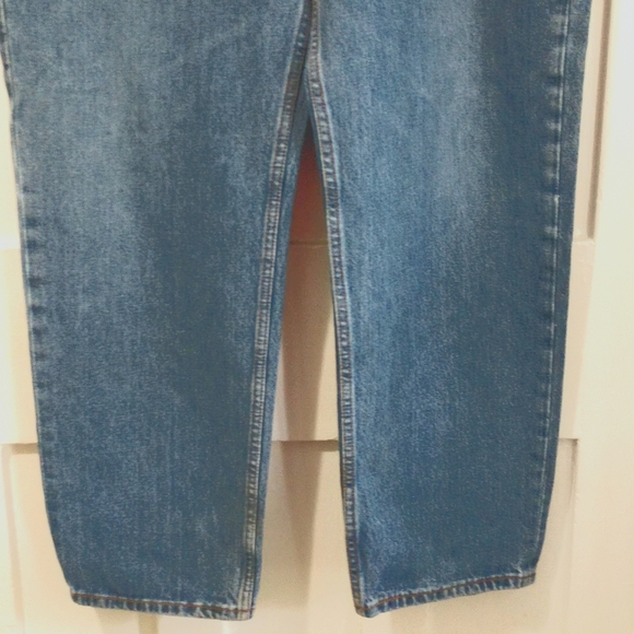 42 x 32 Levi Strauss 550 Denim Jean Pant Faded Straight Leg Classic 5 Pocket - Picture 11 of 16